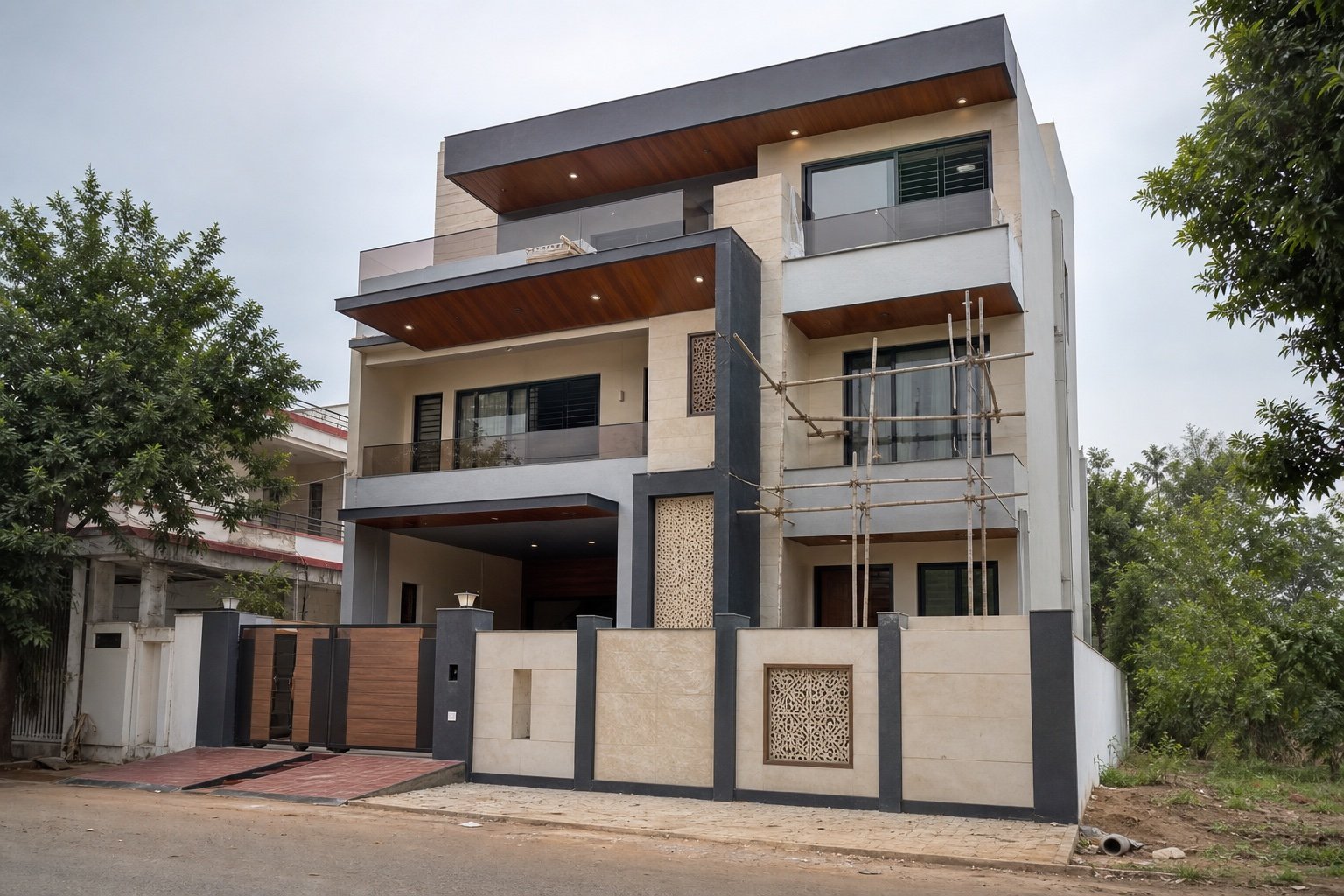 Completed home